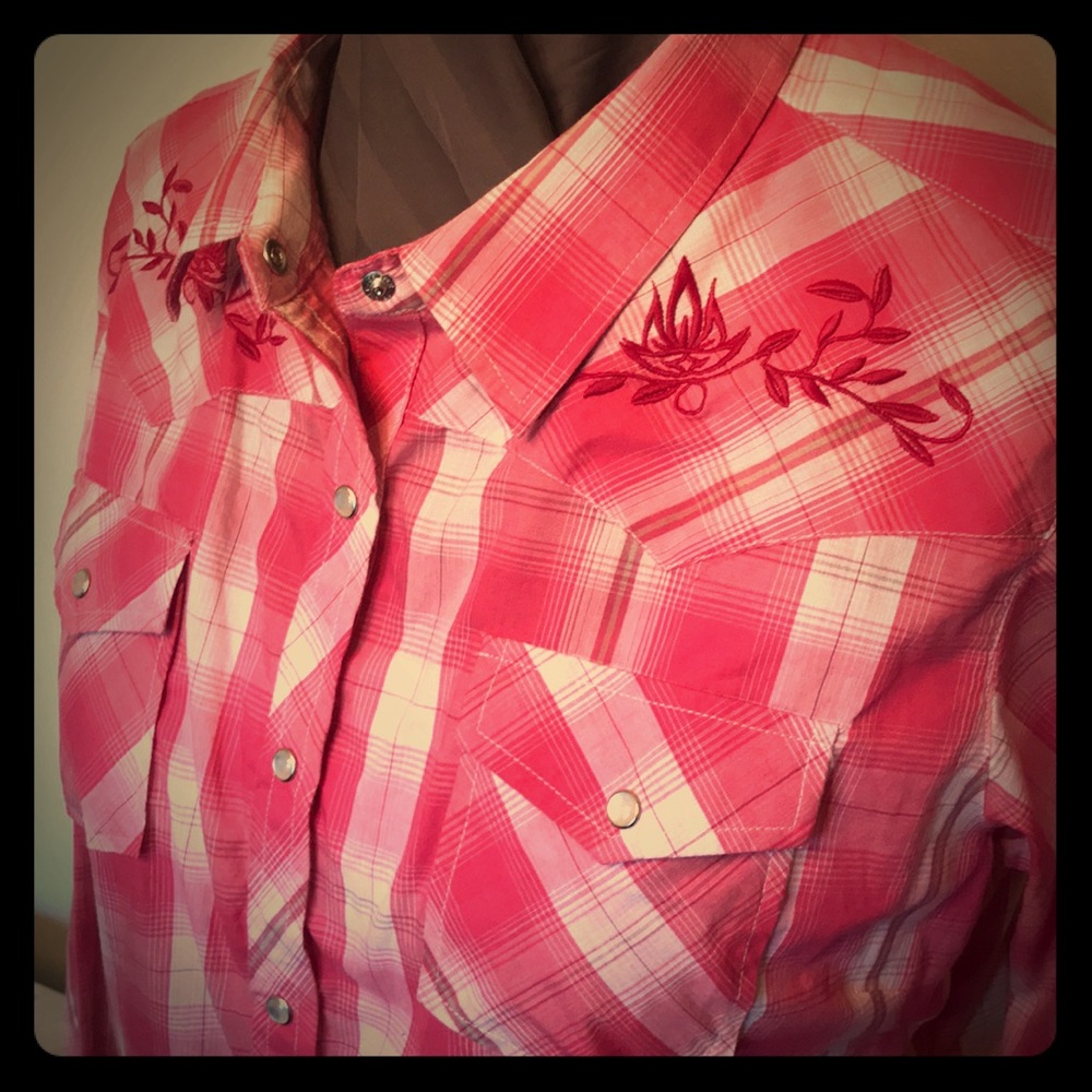 Bit & Bridle Embroidered Western Shirt